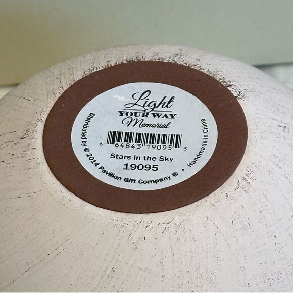 Stars in The Sky Memory Remembrance Candle Holder - Picture 10 of 10